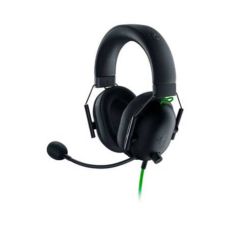 Razer BlackShark V2 X USB Wired Gaming headset with noise-cancelling mic, Black