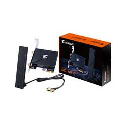 Gigabyte GC-WIFI7 Intel WiFi 7 5800Mbps Bluetooth 5.3 Wireless PCI-Express Card with Magnetic Ultra-high Gain Antenna