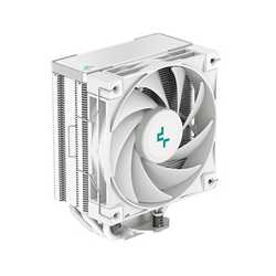 DeepCool AK400 WH Fan CPU Cooler, Universal Socket, High Performance 120mm Silent Hydro Bearing PWM Black Fan, 1850RPM, 4 Heat P