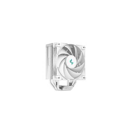 DeepCool AK400 WH Fan CPU Cooler, Universal Socket, High Performance 120mm Silent Hydro Bearing PWM Black Fan, 1850RPM, 4 Heat P