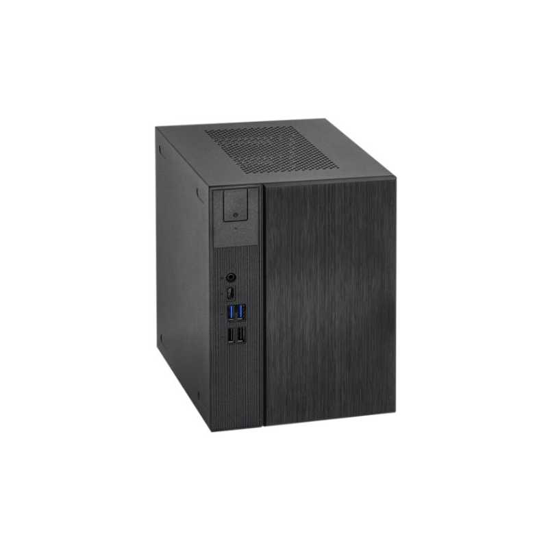 Asrock DeskMeet X600 Barebone PC, Mini ITX, AMD AM5, 4x DDR5, 2x SATA, 2x M.2, 2.5G LAN, USB-C, 500W PSU  - No CPU, RAM, HDD or 