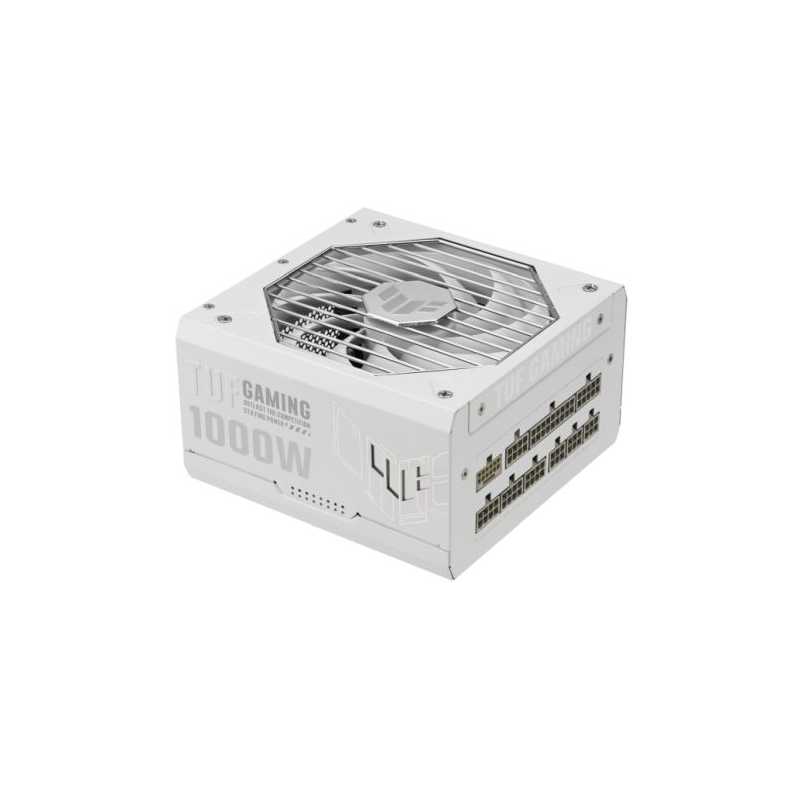 Asus 1000W TUF Gaming Gold PSU, Fully Modular, 80+ Gold, Double Ball Bearing Fan, ATX 3.0, PCIe 5.0, White