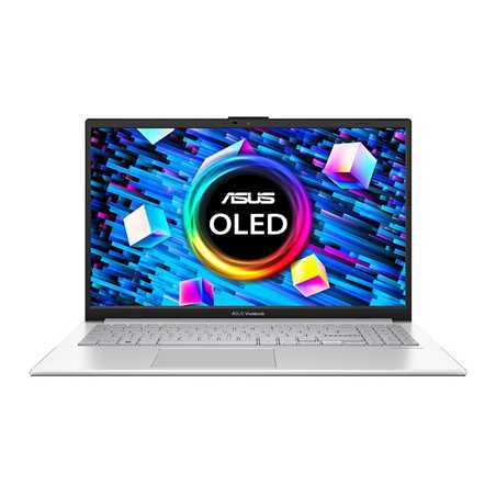 ASUS Vivobook Go 15 E1504GA Laptop, 15.6 Inch OLED Screen, Intel Core i3-N305 Processor, 8GB RAM, 256GB SSD, Windows 11 Home S