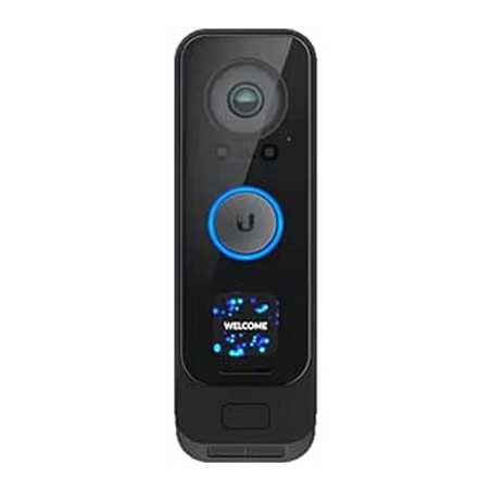 Ubiquiti UVC-G4-Doorbell Pro UniFi Protect WiFi 5 Video Doorbell Intercom w/ 5MP Camera, 2m Night Vision & Two-Way Audio