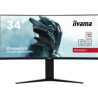 iiyama G-Master Red Eagle curved gaming monitor GCB3480WQSU-B1 34" Black, 3440 x 1440, 0.4ms, 180hz, FreeSync, HDMI, Display Po