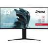 iiyama G-Master Red Eagle curved gaming monitor GCB3480WQSU-B1 34" Black, 3440 x 1440, 0.4ms, 180hz, FreeSync, HDMI, Display Po