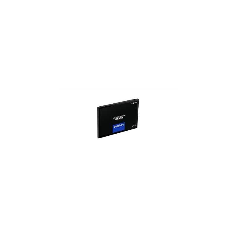 GOODRAM CX400 GEN.2 SATA 2,5 Inch SSD, 512GB, Read 550MB/s, Write 500MB/s, 3 Year Warranty