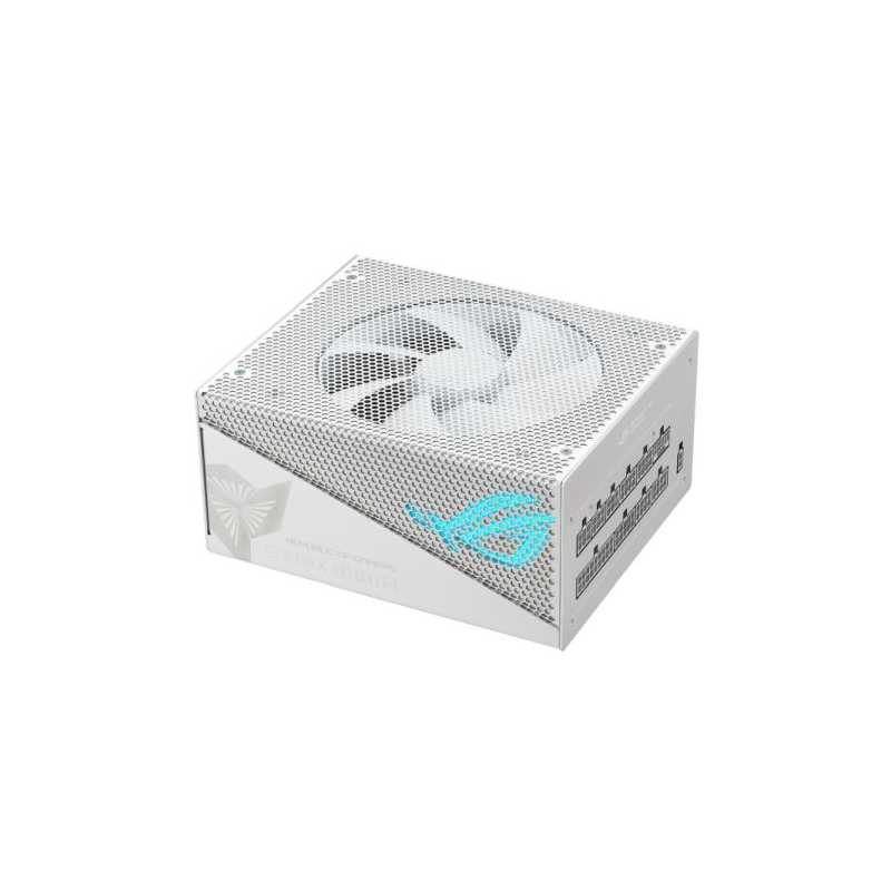 Asus ROG Strix 1000W Gold Aura Edition PSU, Fully Modular, 80+ Gold, ATX 3.0, PCIe 5.0, RGB Lighting, Lambda A+, White
