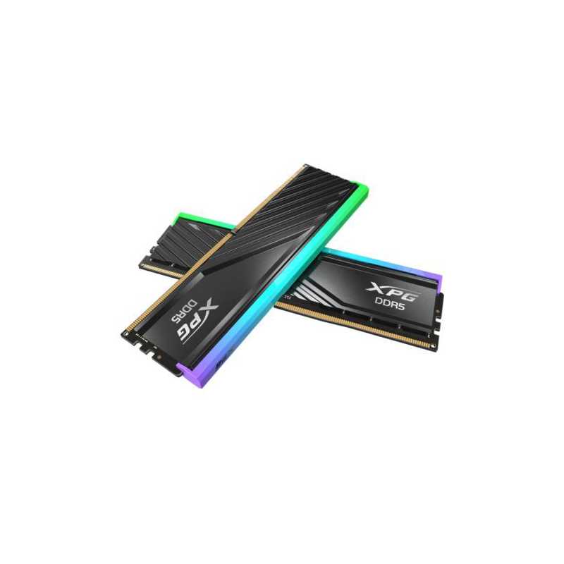 ADATA XPG Lancer Blade RGB 64GB Kit (2 x 32GB), DDR5, 6000MHz, CL30, 1.35V, ECC, PMIC, XMP 3.0, AMD EXPO, DIMM Memory