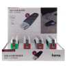 Hama External USB 2.0 Card Reader Multipack, SD/microSD, Various Colours, 24x Card Reader and Display Case