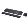 Logitech MX Keys Combo v2 for Business Bluetooth Keyboard and Mouse Kit, MX Palm Rest, Backlit KB, 8000 DPI Mouse, Graphite