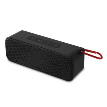 Hama PowerBrick 2.0 Bluetooth/3.5mm Jack 8W Loudspeaker, 2500mAh Battery, IPX4 Splashproof, Carabiner, Black