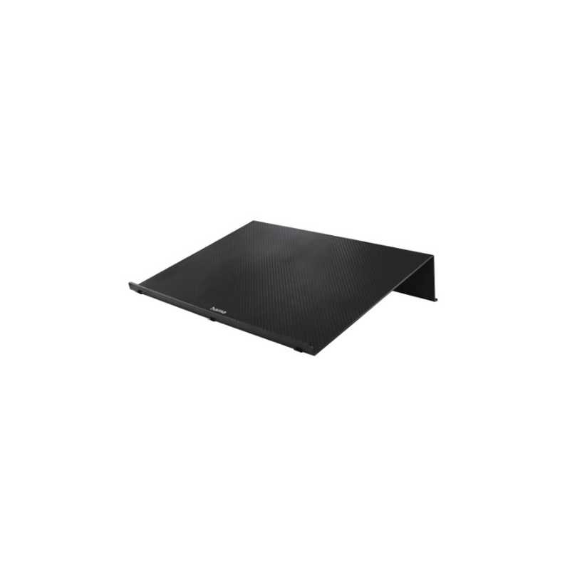 Hama Notebook Stand, Carbon Look, up to 18.4" Display, Non-slip