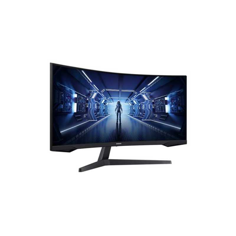 Samsung 34" G55T UWQHD Odyssey Curved Gaming Monitor (LC34G55TWWPXXU), 3440 x 1440, 1ms, HDMI, DP, 165Hz, HDR10, FreeSync, VESA
