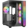 be-quiet! Light Base 600 LX, Black, Midi-Tower ATX Case, Massive ARGB LED Strip, Full Windowed Design, 4x Light Wings LX 120mm P