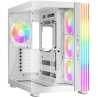 be-quiet! Light Base 600 LX, White, Midi-Tower ATX Case, Massive ARGB LED Strip, Full Windowed Design, 4x Light Wings LX 120mm P
