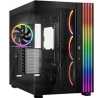 be-quiet! Light Base 900 FX, Black, Full Tower E-ATX Case, Massive ARGB LED Strip, Full Windowed Design, 4 Light Wings 140mm PWM