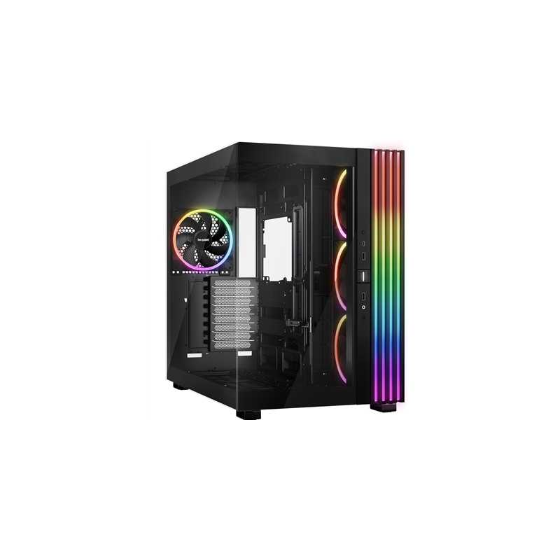 be-quiet! Light Base 900 FX, Black, Full Tower E-ATX Case, Massive ARGB LED Strip, Full Windowed Design, 4 Light Wings 140mm PWM
