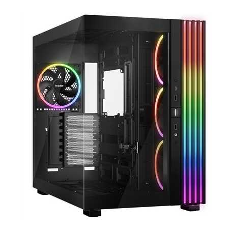 be-quiet! Light Base 900 FX, Black, Full Tower E-ATX Case, Massive ARGB LED Strip, Full Windowed Design, 4 Light Wings 140mm PWM