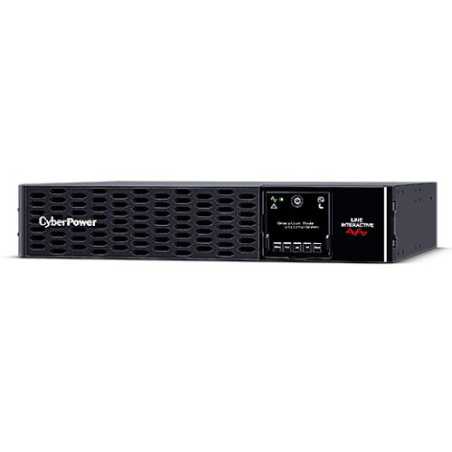 CyberPower Smart App 3000VA Line Interactive 2U Rackmountable Professional UPS, 3000W, LCD Display, 8x IEC, AVR Energy Saving, H
