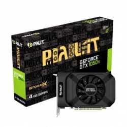 Palit GTX1050 Ti StormX, 4GB DDR5, PCIe3, DVI, HDMI, DP, 1392MHz Clock, Compact Design