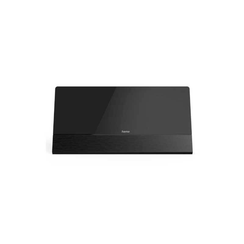 Hama Premium Indoor Aerial, DVB-T2, Active, Automatic Amplification, Coax