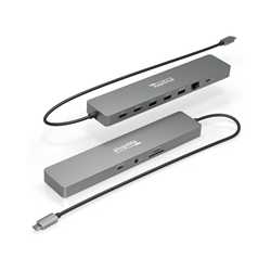 Plugable USBC-11IN1E 11 in 1 Portable USB-C Ethernet Docking Station