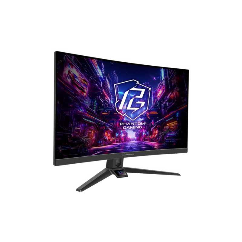 Asrock 27" Phantom Gaming FHD Curved Gaming Monitor (PG27FRS1A), 1920 x 1080, 1ms, 2 HDMI, DP, 280Hz, 95% DCI-P3, FreeSync, VES
