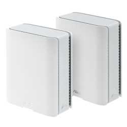 Asus (ZenWiFi BT8) BE14000 Tri-Band Wi-Fi 7 Smart AiMesh Extendable Routers (2 Pack), Up to 5,900 sq.ft, 2x 2.5G Ports, USB, VPN