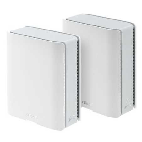 Asus (ZenWiFi BT8) BE14000 Tri-Band Wi-Fi 7 Smart AiMesh Extendable Routers (2 Pack), Up to 5,900 sq.ft, 2x 2.5G Ports, USB, VPN
