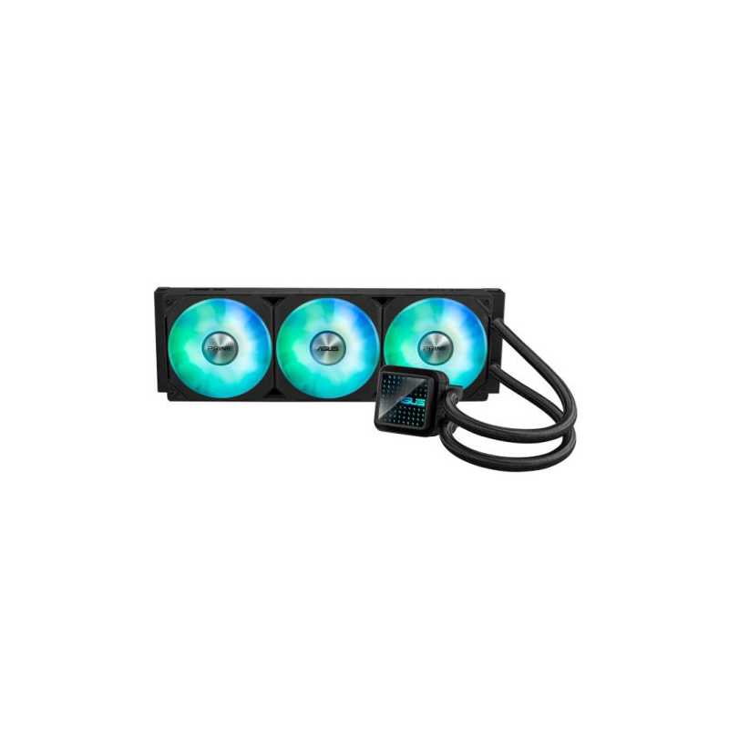 Asus PRIME LC 360 ARGB 360mm Liquid CPU Cooler, ARGB Fans, Customisable Infinity Mirror Lenses