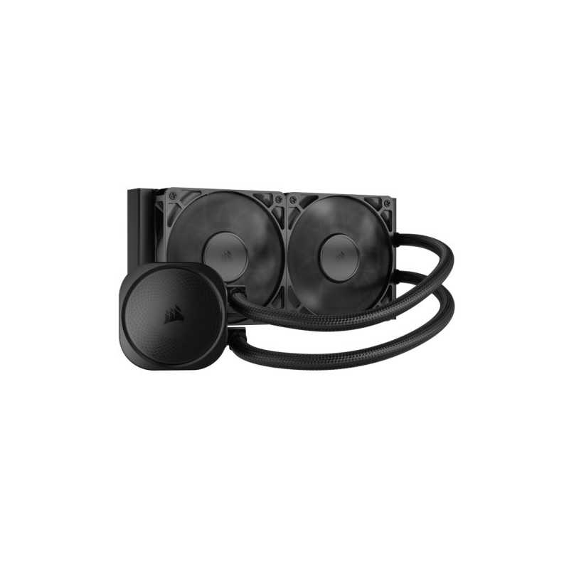 Corsair NAUTILUS 240 RS Liquid CPU Cooler, RS120 Magnetic Dome Fans, Daisy-Chain Connections, Black