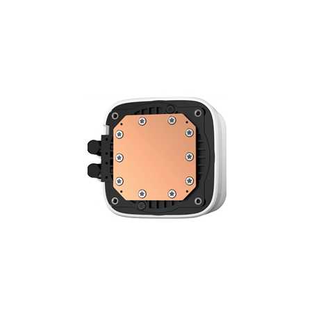 DeepCool LD 360 AIO Liquid CPU Cooler,White, Universal Socket, 360mm Radiator, PWM 2400RPM Cooling Fans, Addressable RGB LED Lig