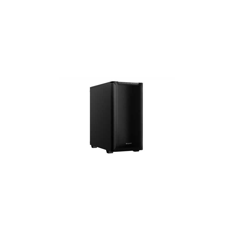 be quiet! Pure Base 501 Case, Black, Mid Tower, 2 x USB Type-A, 1 x USB Type-C, 2 x Pure Wings 2 140mm Black PWM Fans Included, 