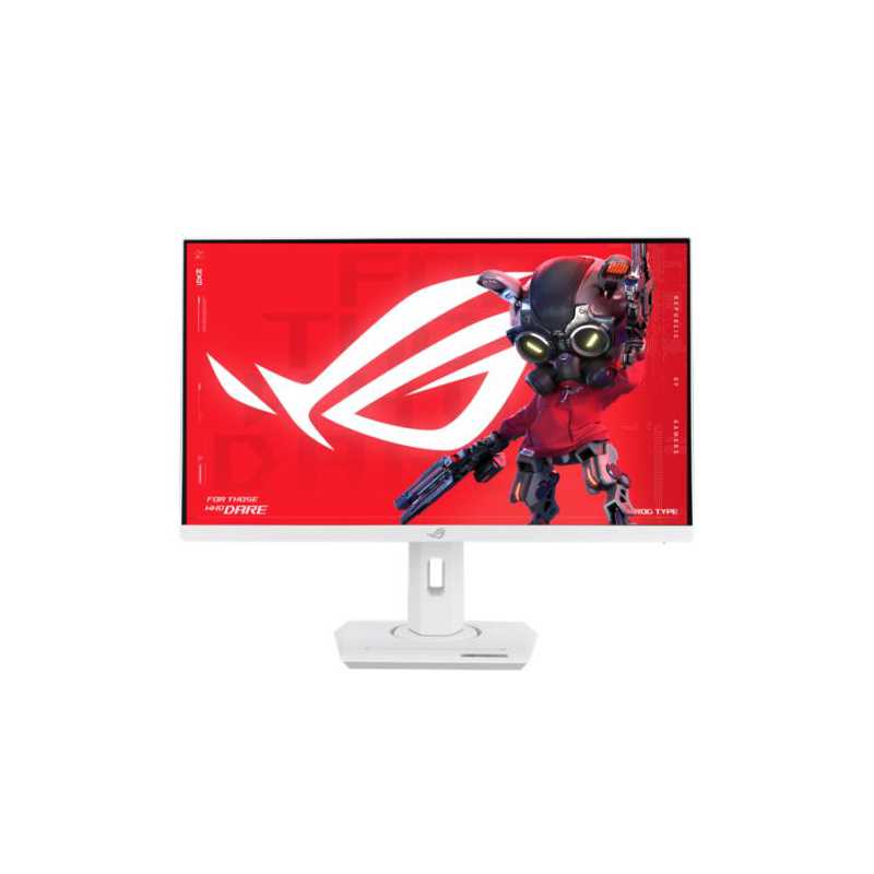 Asus 27" ROG STRIX USB Type-C HDR Gaming Monitor (XG27ACS-W), Fast IPS, 2560 x 1440, 1ms, 180Hz, ELMB SYNC, G-Sync, VESA, White