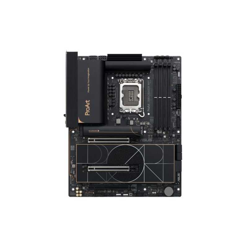 Asus PROART Z890-CREATOR WIFI, Intel Z890, 1851, ATX, 4 DDR5, HDMI, 2 TB5, Wi-Fi 7, 10G & 2.5G LAN, 5x M.2, Creator Hub