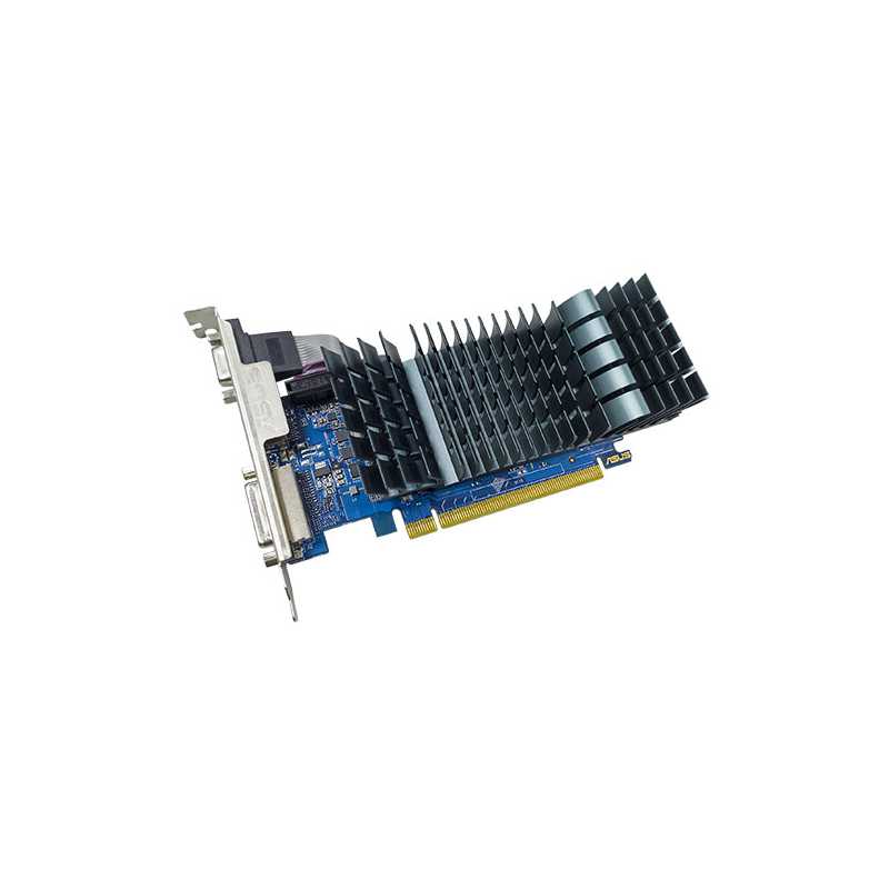 Asus GT710 EVO, 2GB DDR5, VGA, DVI, HDMI, Silent, 954MHz Clock, Low Profile (Bracket Included)