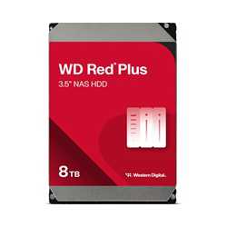 WD Red Plus WD80EFPX 8TB 3.5" 256MB Cache SATA III NAS Internal Hard Drive