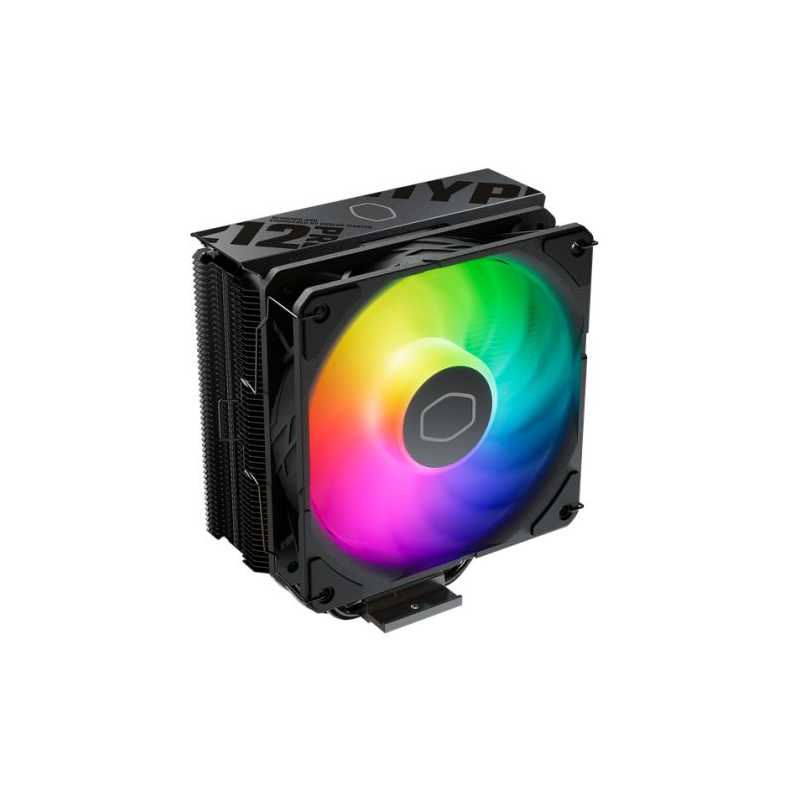 Cooler Master Hyper 212 Pro ARGB Heatsink & Fan, Intel & AMD Sockets, Loop Dynamic SickleFlow Fan, Aluminium Fins, 4x Heatpipes,