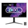 piXL CM27G7 27 Inch Frameless QHD IPS Monitor, 100Hz, 1ms, Freesync, G-Sync, HDMI, Display Port, USB, Black with RGB Lighting, V
