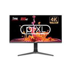 piXL CM32G7 32 Inch 4K IPS Monitor, 165Hz, 1ms, Frameless, Freesync, G-Sync, HDMI, DisplayPort, USB-C, USB-A x 2 With Audio Port