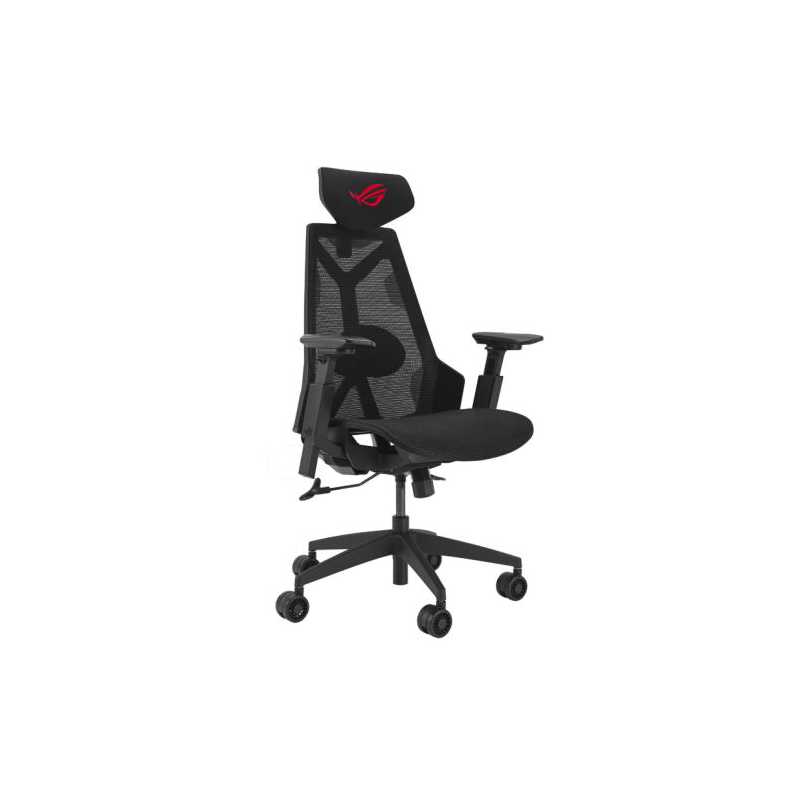 Asus ROG Destrier Core Gaming Chair, Cyborg-Inspired Design, Versatile Seat Adjustments, Mobile Gaming Arm Support
