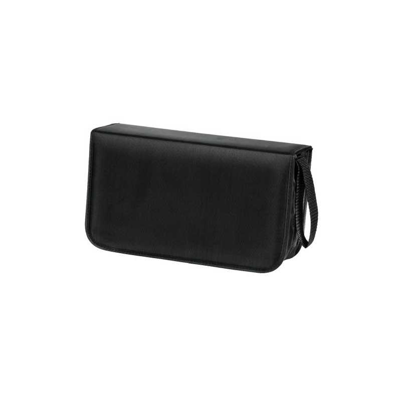 Hama CD/DVD/Blu-Ray Disc Wallet, Up to 20 Discs, Black