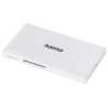 Hama External USB 3.0 Multi-Card Reader, SD/microSD/CF/MS, White, USB Powered