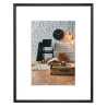 Hama Sevilla Plastic A4 Picture Frame, 15 x 20 cm Pictures, Wall Mount, Black
