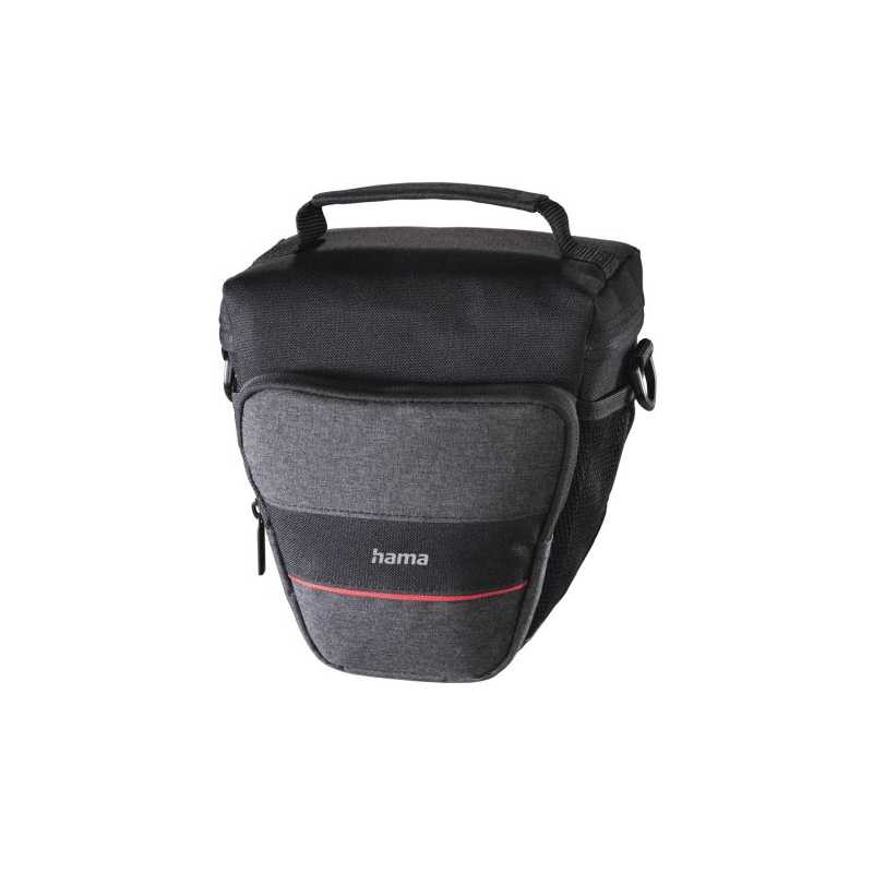 Hama Valletta 110 Colt Camera Case, Belt Loop, Shoulder Strap, Black, 9 x 9 x 15.5 cm Compartment