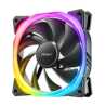 Antec Fusion 120mm ARGB, Black, 3x120mm ARGB Fans, Upto 2000RPM, 57.93CFM Airflow, 31.24dB Max, 4-pin PWM 3-pin LED