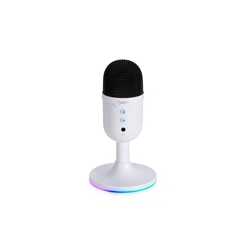 Marvo Scorpion MIC-06 Blast 40 USB RGB Noise Cancelling Wired Microphone (White)
