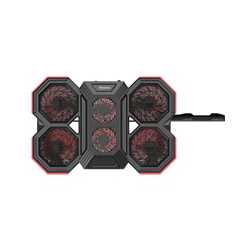 Marvo Scorpion FN-41 Atlas 60 USB Powered Six Fan Laptop Cooling Stand (Black)