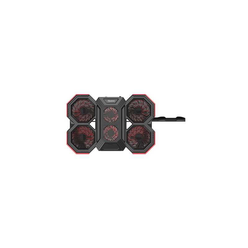 Marvo Scorpion FN-41 Atlas 60 USB Powered Six Fan Laptop Cooling Stand (Black)